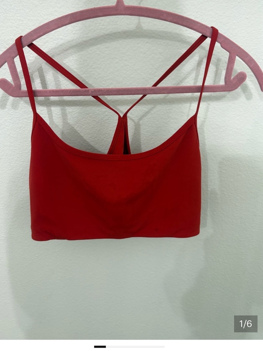 Vuori Red AllTheFeels bra